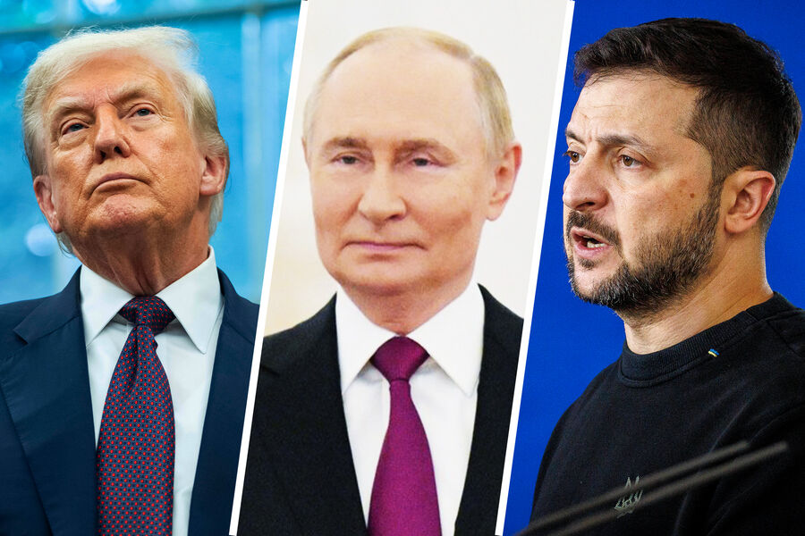 Tramp, Putin və Zelenski İlə tarixi Görüşə hazırlıq – DETALLAR
