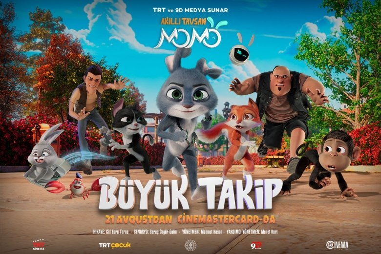Türk animasiya filmi “Akıllı Tavşan Momo: Büyük Takip” — yalnız CineMastercard-da! -