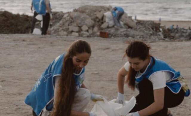 Leyla Əliyeva və Arzu Əliyeva Bilgəhdə təmizlik aksiyasında iştirak ediblər