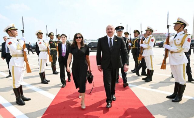 Prezident İlham Əliyevin Çinə işgüzar səfəri başa çatıb