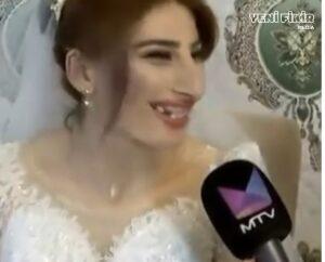 VİDEO –    Gəlinin görüntüsü sosial şəbəkələrdə tənqid edildi