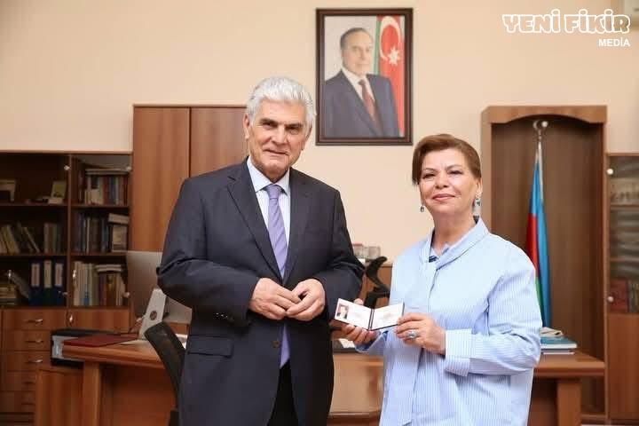 ADPU-nun prorektoru Mahirə Hüseynova Fəxri Fərmanla təltif edilib