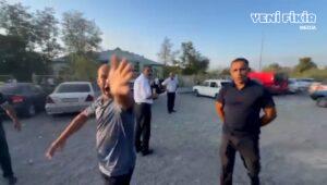Ağdaşda televiziya əməkdaşlarına hücumun yeni görüntüləri-ANBAAN VİDEO
