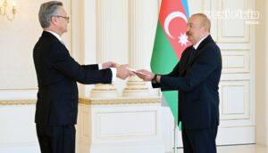 Prezident yeni səfiri qəbul etdi – FOTO