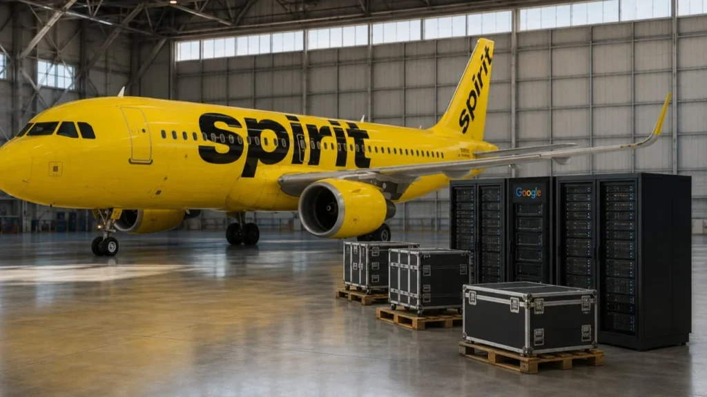 Google iflas edən Spirit Airlines-ın məlumatlarına 10 milyon dollar təklif etdi