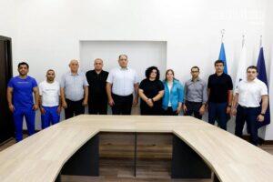 Avropa çempionatında medal qazanan paracüdoçularla görüş keçirilib