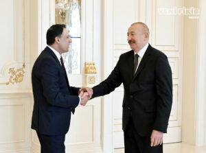 Prezident İlham Əliyev Böyük Britaniyanın ticarət üzrə dövlət nazirini qəbul edib